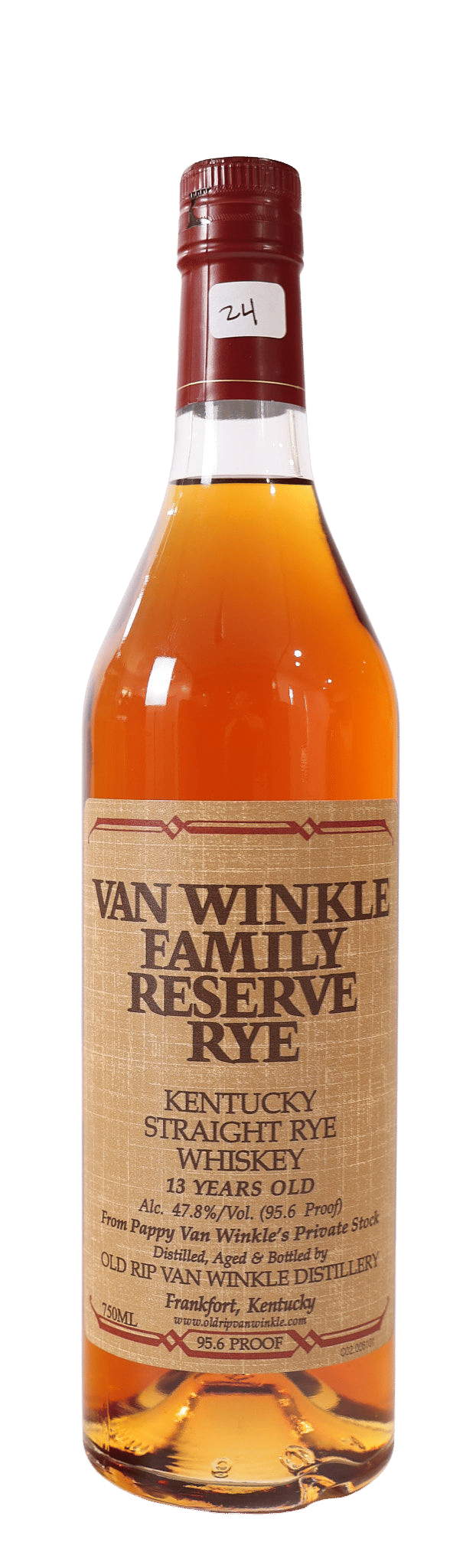 Van Winkle Family Reserve Rye 13yr Whiskey 2025 Release | Whiskey